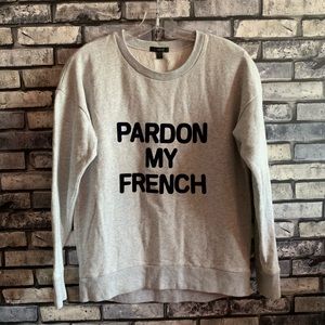 J.Crew “Pardon My French” Sweater